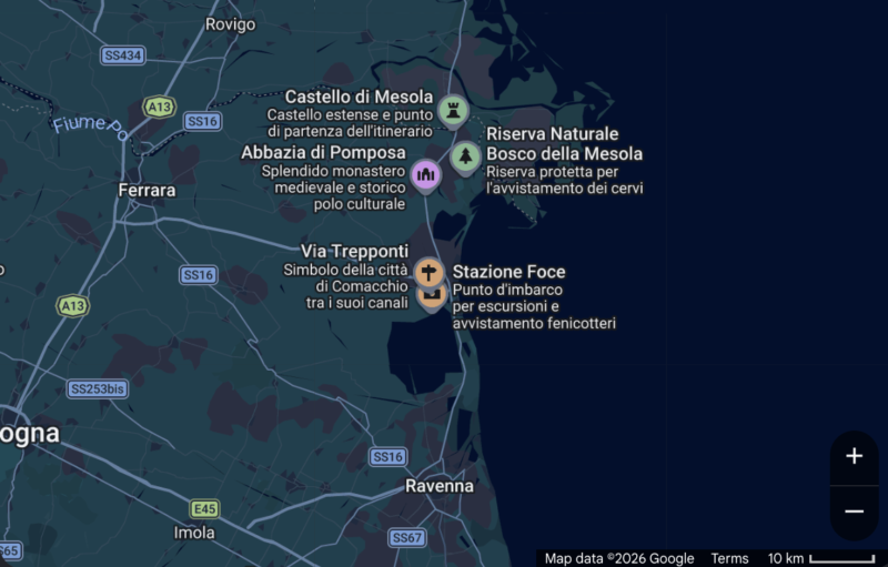 Parco delta Po e valli comacchio