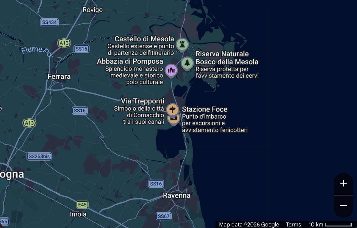 Parco delta Po e valli comacchio